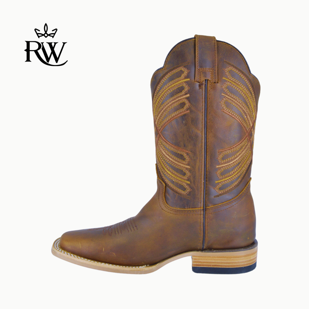 Bota de Rodeo Híbrido Miel