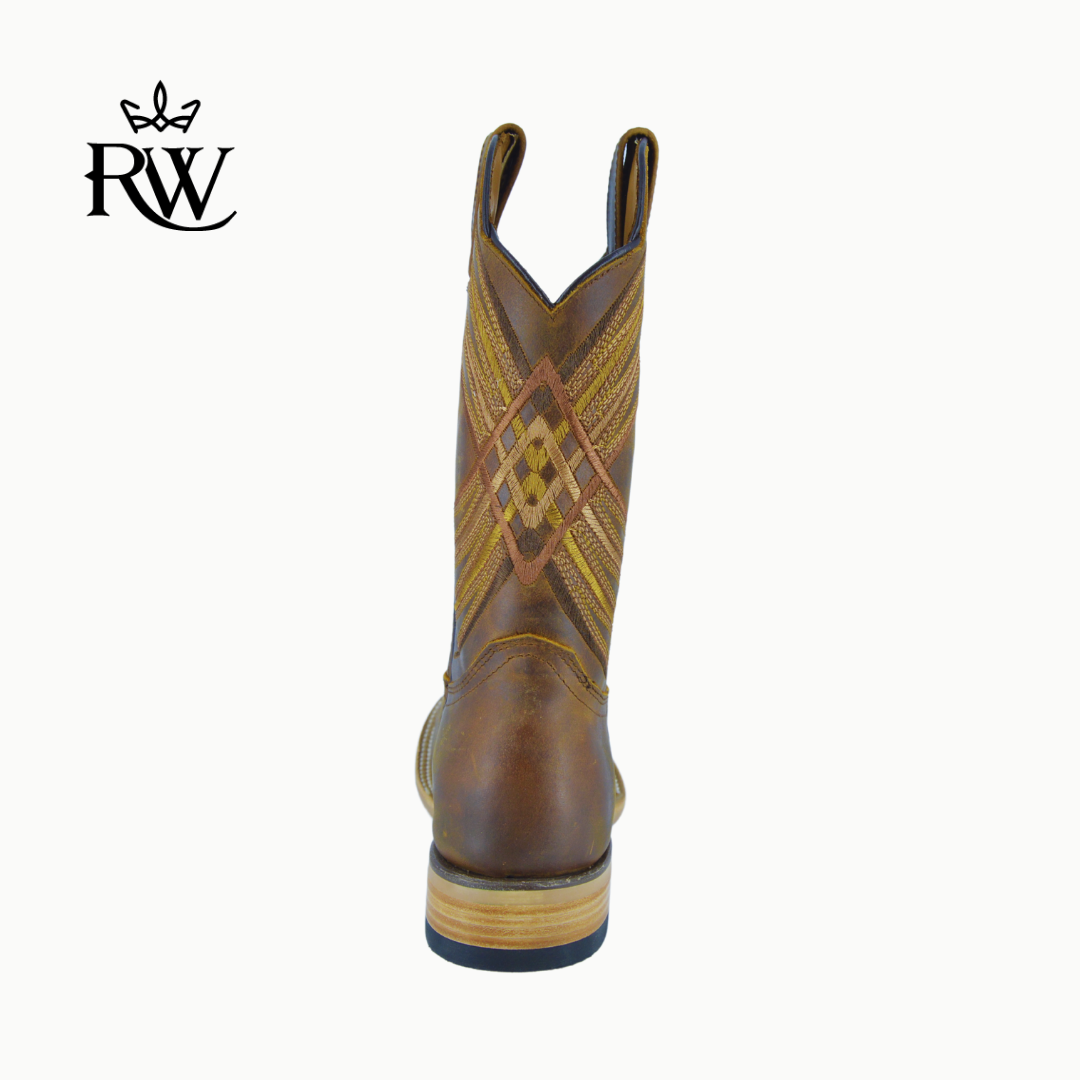 Bota de Rodeo Híbrido Miel