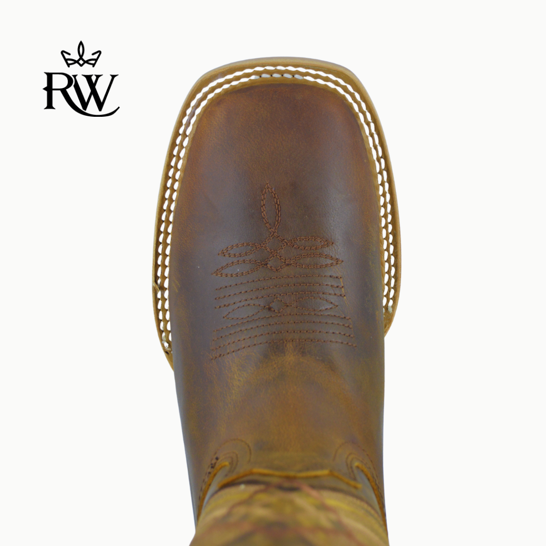 Bota de Rodeo Híbrido Miel