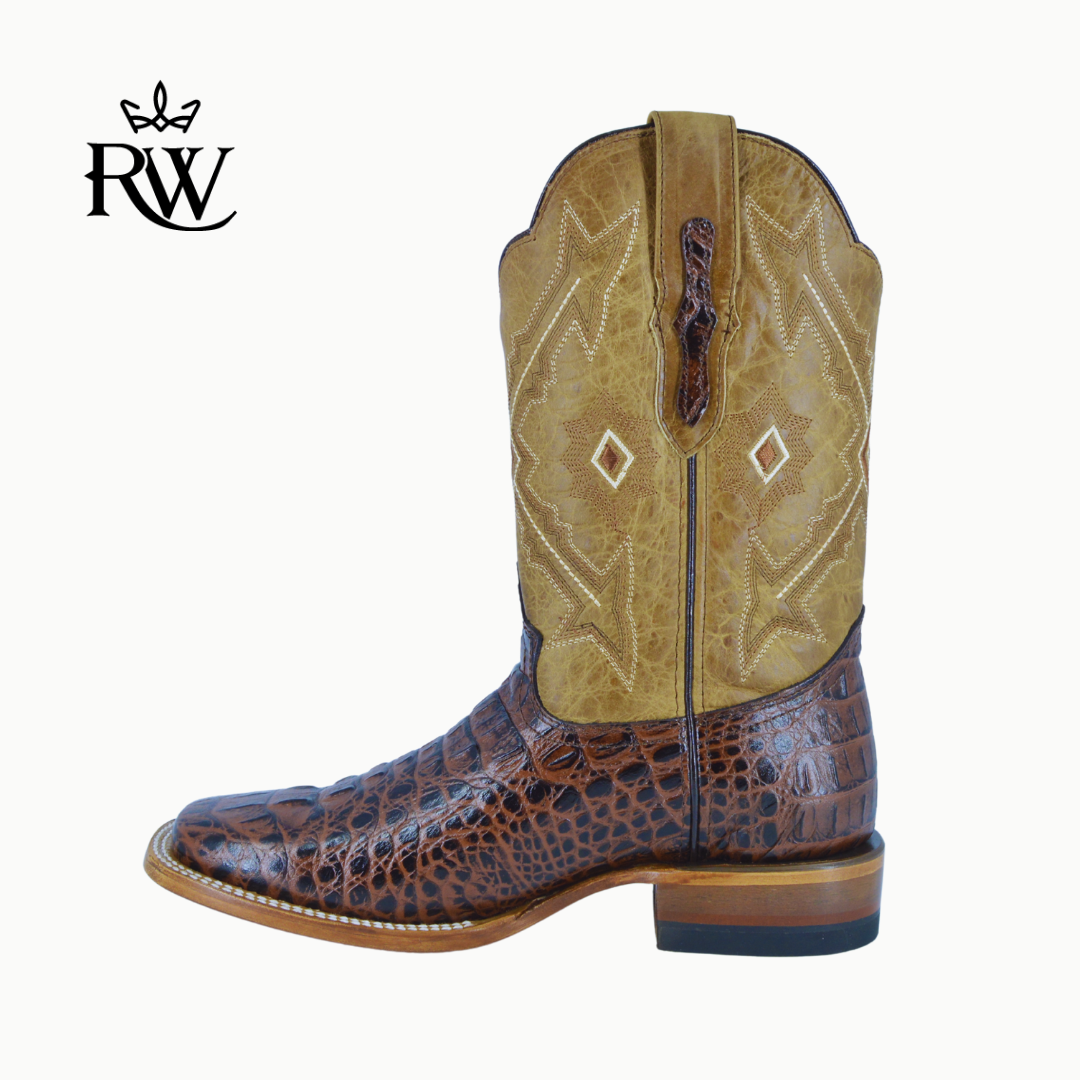 Bota de Rodeo Fuscus Café/Imitación