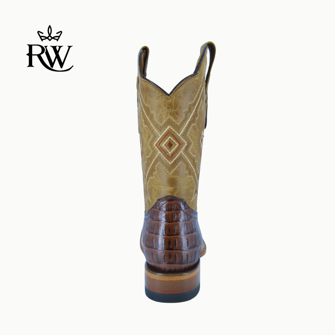 Bota de Rodeo Fuscus Café/Imitación