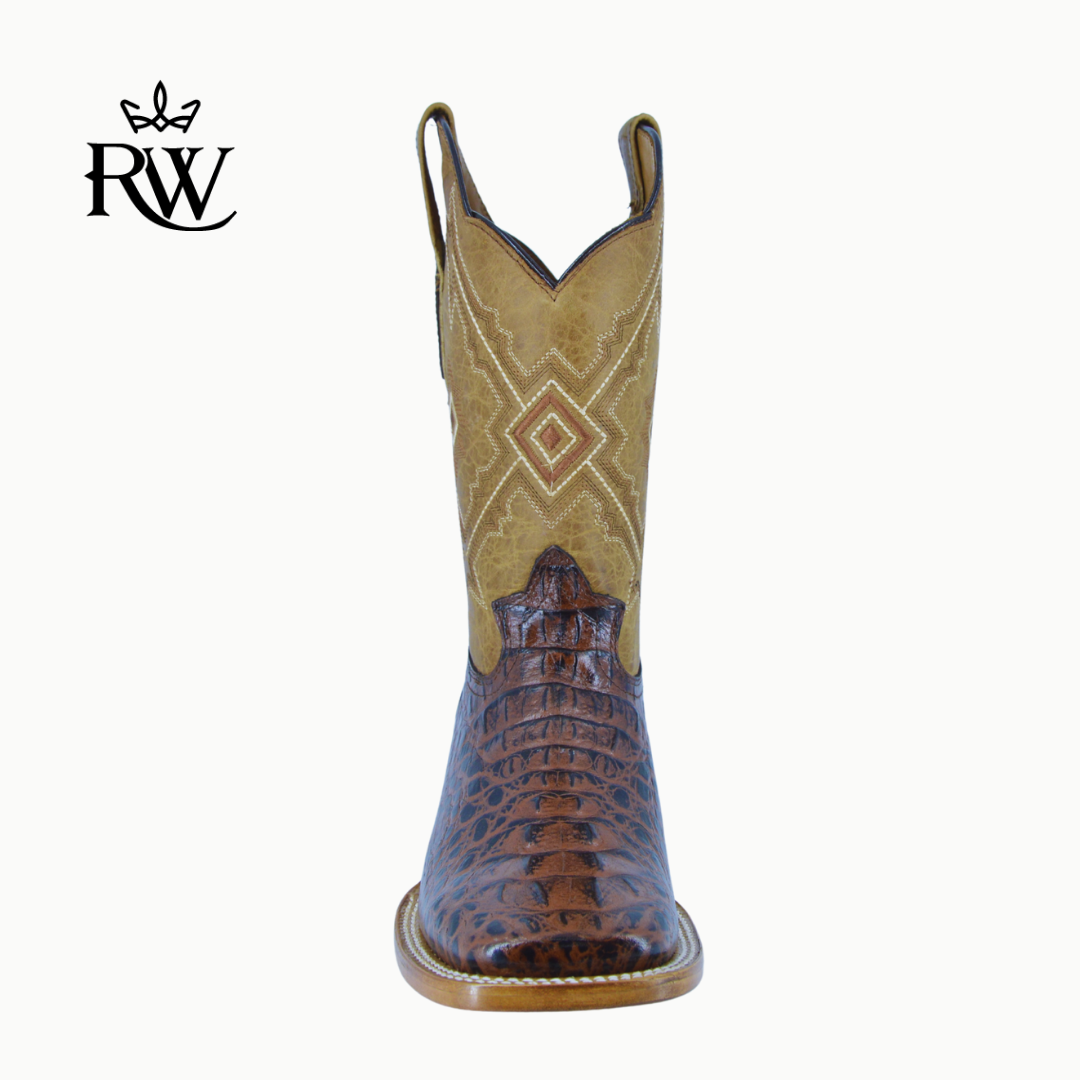 Bota de Rodeo Fuscus Café/Imitación
