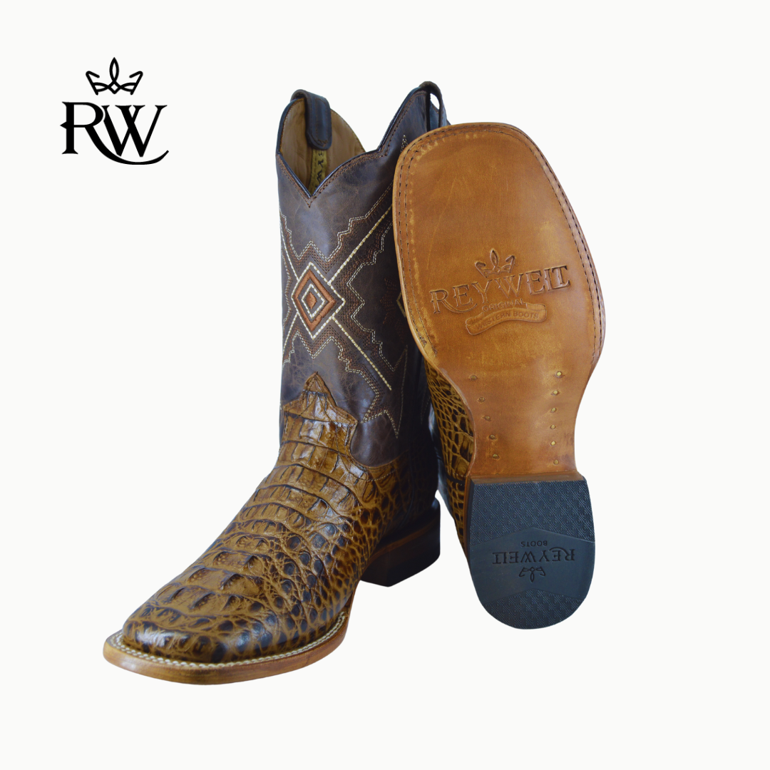 Bota de Rodeo Fuscus Miel/Imitación