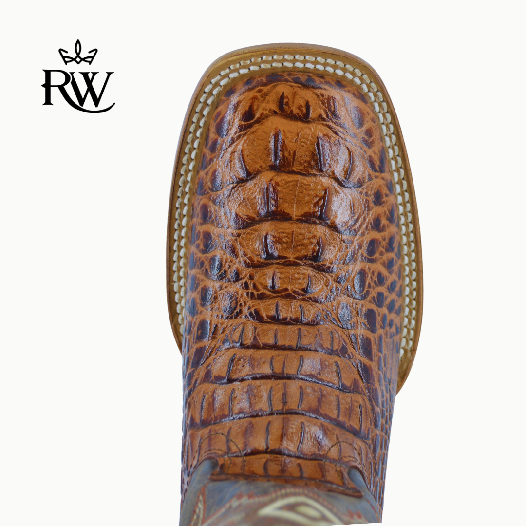 Bota de Rodeo Fuscus Shedron/Imitación